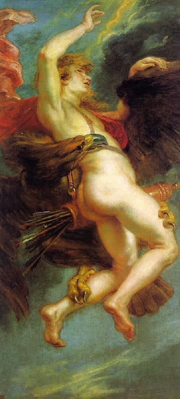 Peter Paul Rubens The Abduction of Ganymede France oil painting art